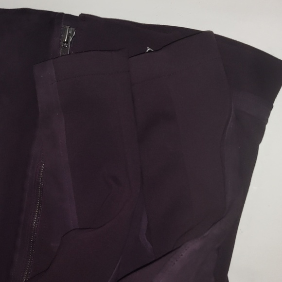 Theory Shezi K Combo Moto Jacket in Eggplant Purple Suede Size Small  Cropped - Picture 11 of 11
